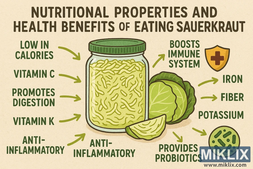 Даршилсан байцааны тэжээллэг чанар болон эрүүл мэндэд үзүүлэх ашиг тусыг харуулсан инфографик