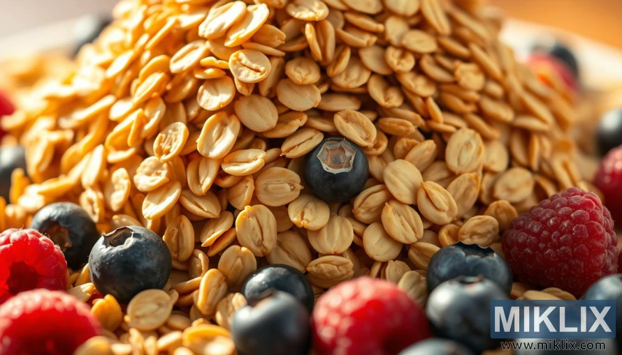 Primer pla de civada daurada amb nabius i gerds sota llum natural càlida. Primer pla de civada daurada amb nabius i gerds sota llum natural càlida.