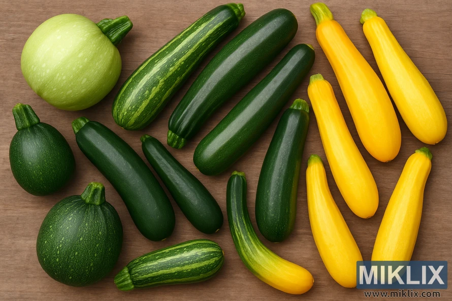 ਲੱਕੜ ਦੀ ਪਿੱਠਭੂਮੀ 'ਤੇ ਵੱਖ-ਵੱਖ ਆਕਾਰਾਂ ਅਤੇ ਰੰਗਾਂ ਵਿੱਚ ਵੱਖ-ਵੱਖ ਕਿਸਮਾਂ ਦੀਆਂ ਉ c ਚਿਨੀ। ਲੱਕੜ ਦੀ ਪਿੱਠਭੂਮੀ 'ਤੇ ਵੱਖ-ਵੱਖ ਆਕਾਰਾਂ ਅਤੇ ਰੰਗਾਂ ਵਿੱਚ ਵੱਖ-ਵੱਖ ਕਿਸਮਾਂ ਦੀਆਂ ਉ c ਚਿਨੀ।