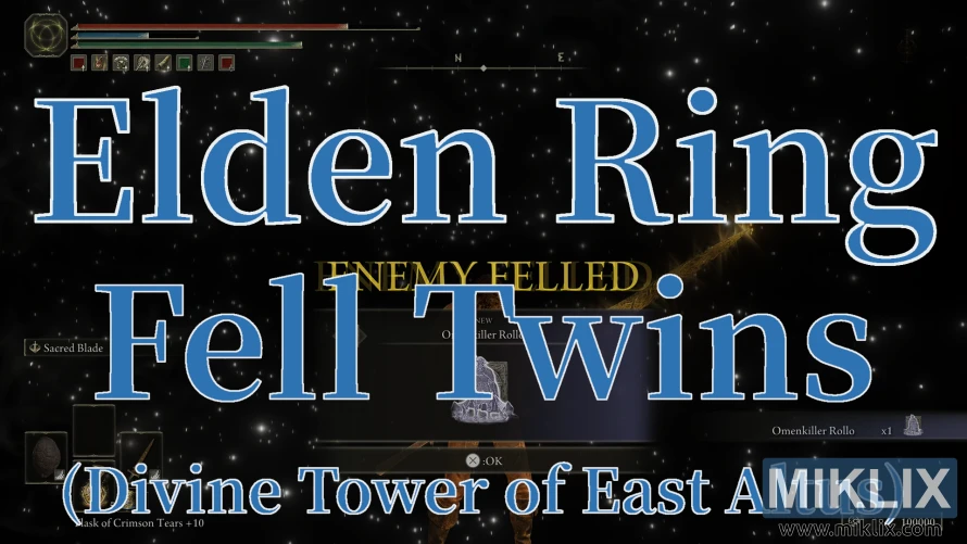 Illahi Rind Gambar: Elden Ring - Fell Twins Boss Fight (Menara Ilahi Altus Wétan ...