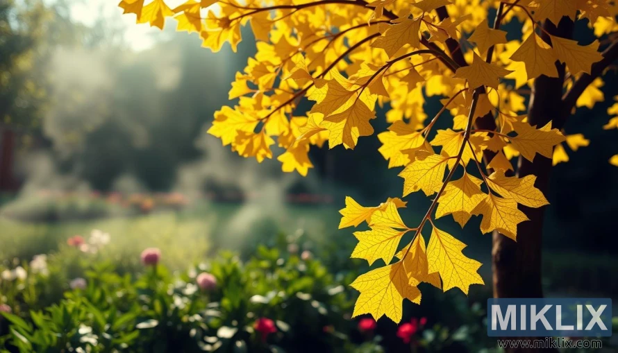 হালকা পটভূমিতে সবুজ পাতা এবং বীজ দিয়ে সজ্জিত জিঙ্কগো বিলোবার কাচের জারে।